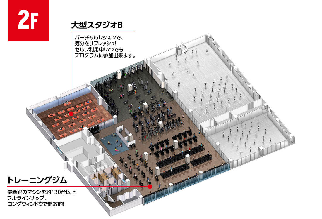 ココカラ辻堂 2階 パースデータ
